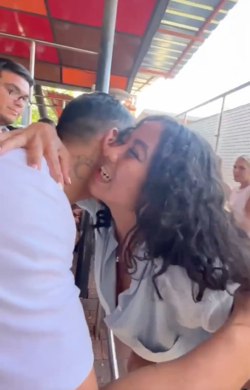 Edwin Luna y fan