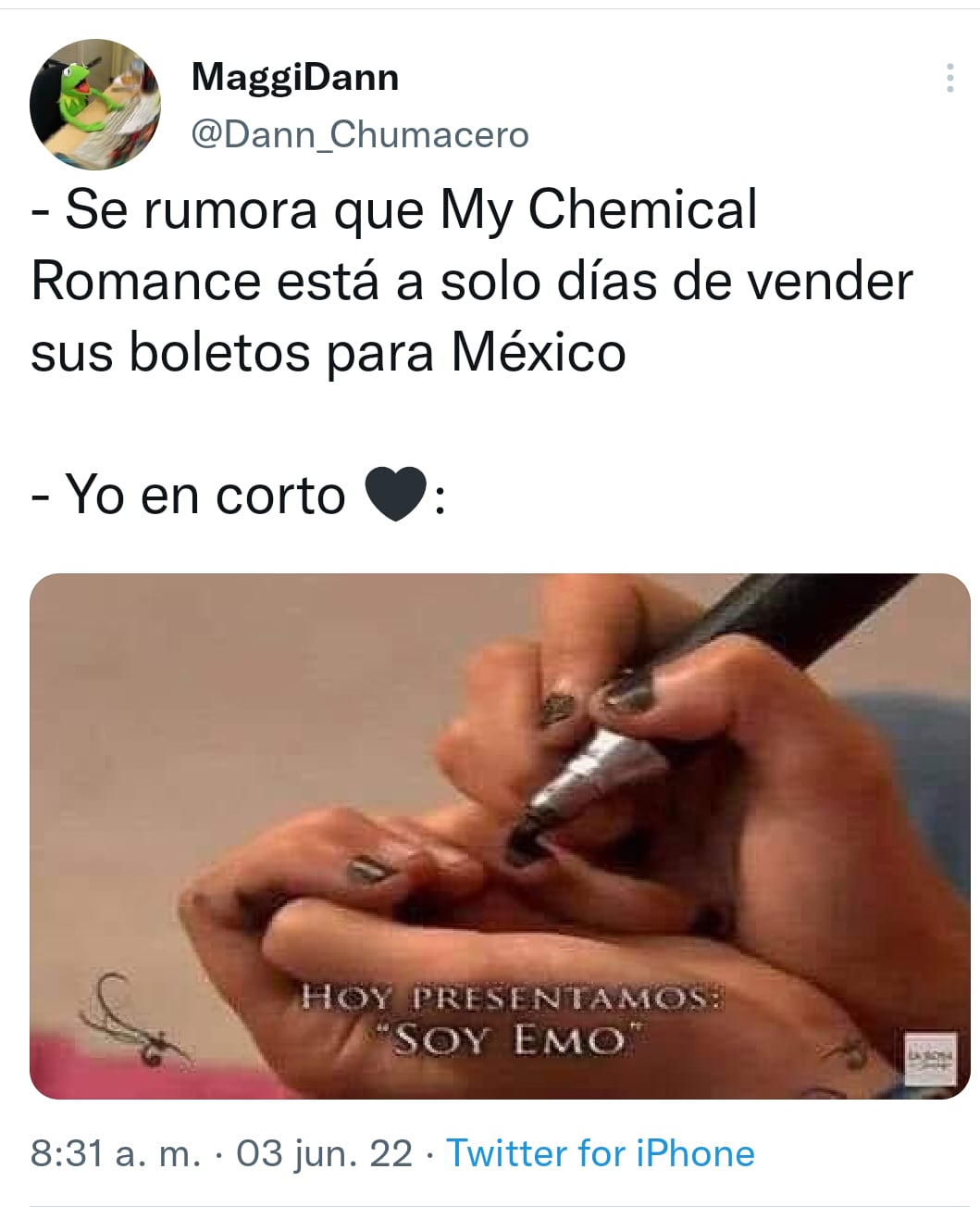 México regresó a ser emo con el regreso de My Chemical Romance