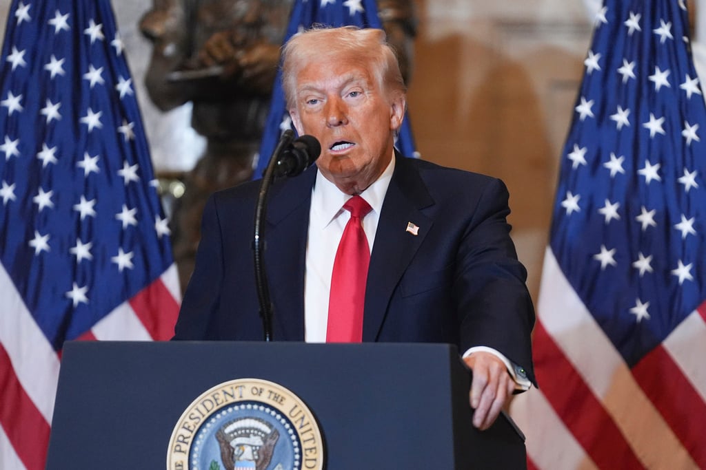Donald Trump, presidente de Estados Unidos