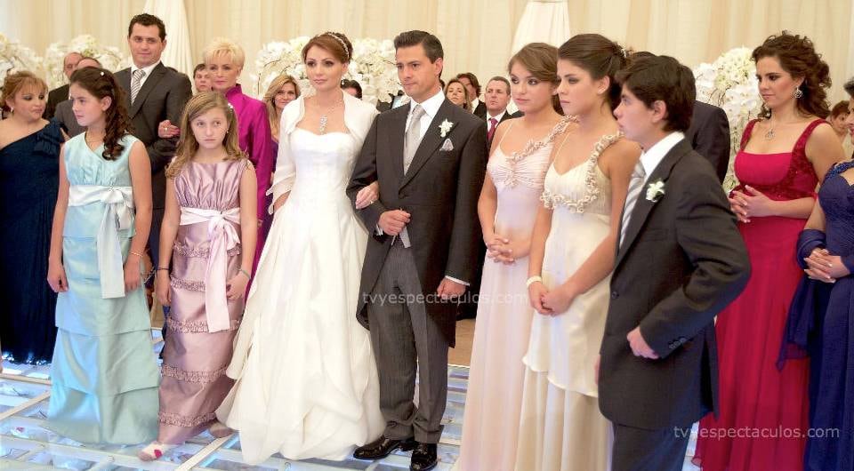 Enrique Peña Nieto y Angélica Rivera