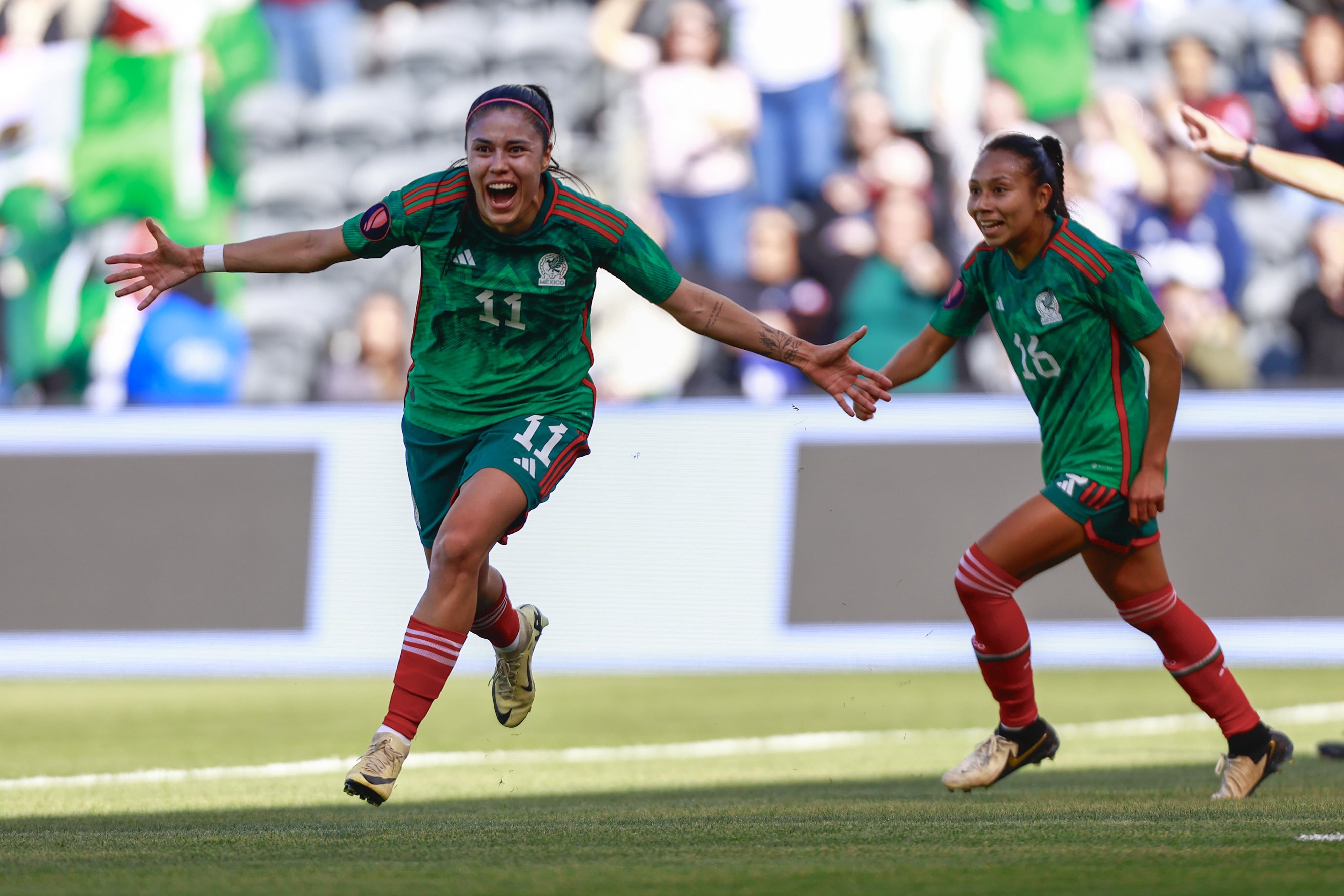 La Selección Mexicana Femenil avanza a las semifinales de la Copa Oro W
