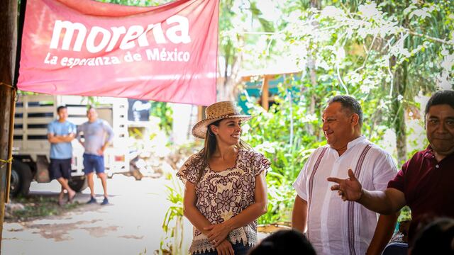 Ana Paty Peralta recorre comunidades de Quintana Roo por la Transformación