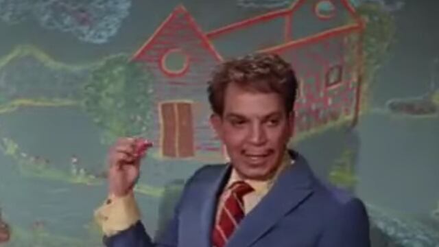 Mario Moreno 'Cantinflas' en la pelícual 'El Profe'