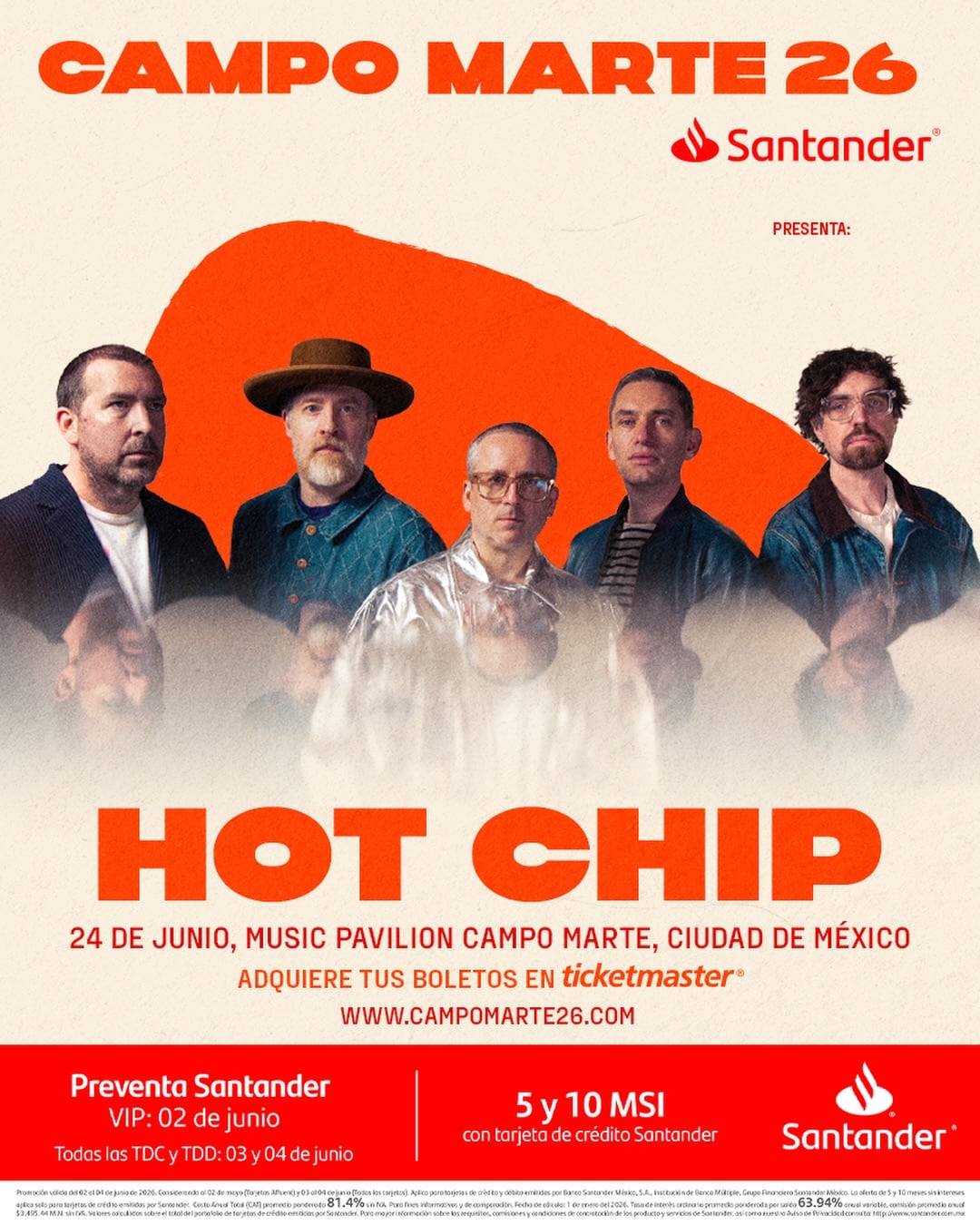 Hot Chip en Campo Marte