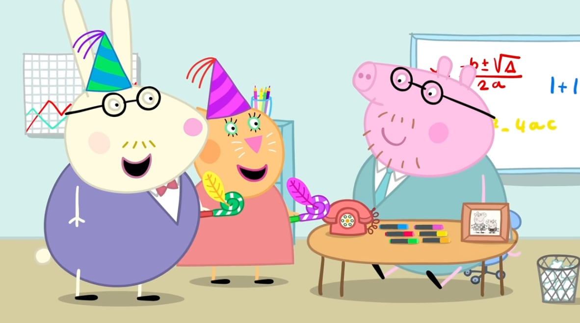 Peppa Pig por Día Mundial de la Repostería