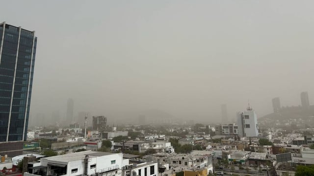Polvo en Monterrey