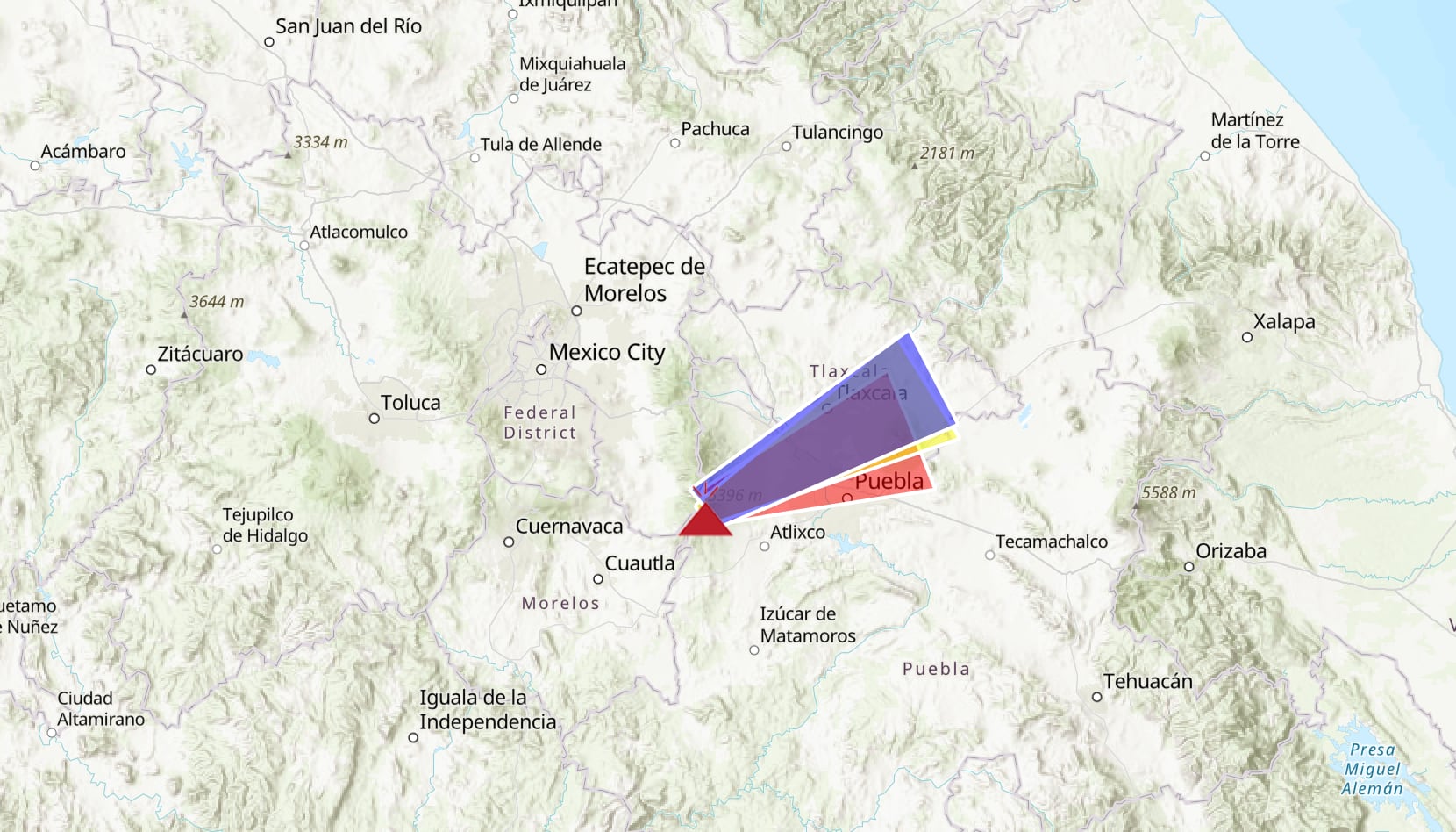 Volcán Popocatépetl