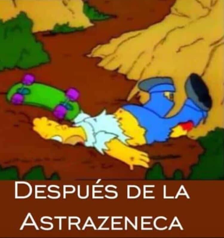 Memes del refuerzo de la vacuna AstraZeneca