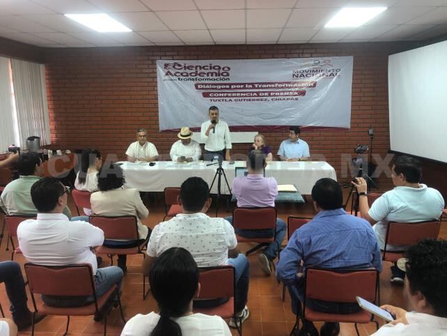 Conferencia de prensa MNTS; Diálogos por la Transformación