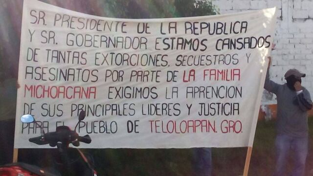 Habitantes de Teloloapan exigen a los tres niveles de gobierno seguridad.