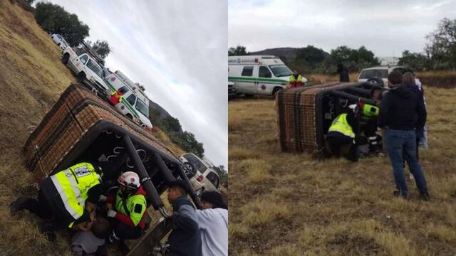 Globo Aerostático se desploma cerca de Teotihuacán y tiene trágico desenlace