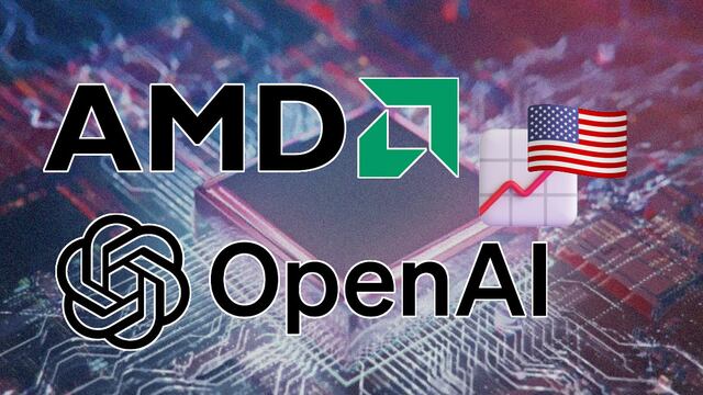 AMD impulsa su valor en la bolsa tras acuerdo con OpenAI en semiconductores