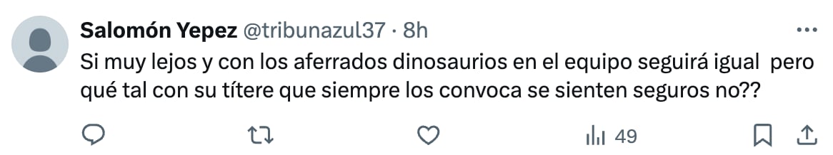 Comentarios sobre la declaración de Andrés Guardado