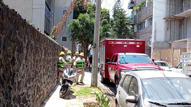 Muere un trabajador electrocutado por colapso de torre de comunicaciones en la alcaldía Magdalena Contreras