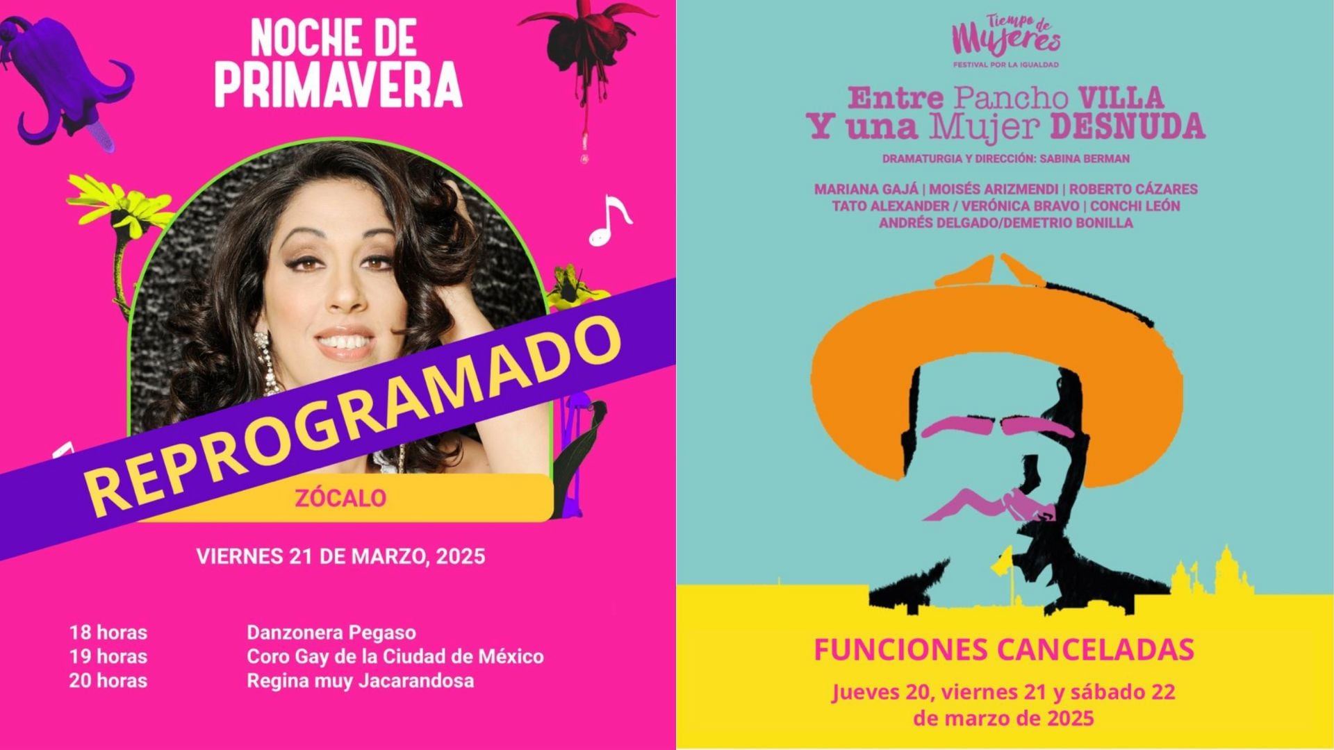 Actividades culturales canceladas por plantón de maestros de la CNTE en el Zócalo CDMX