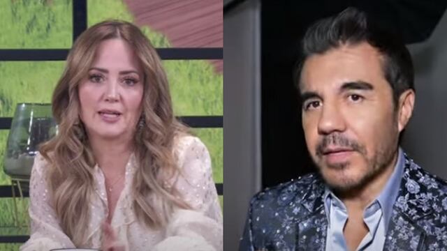 Andrea Legarreta y Adrián Uribe