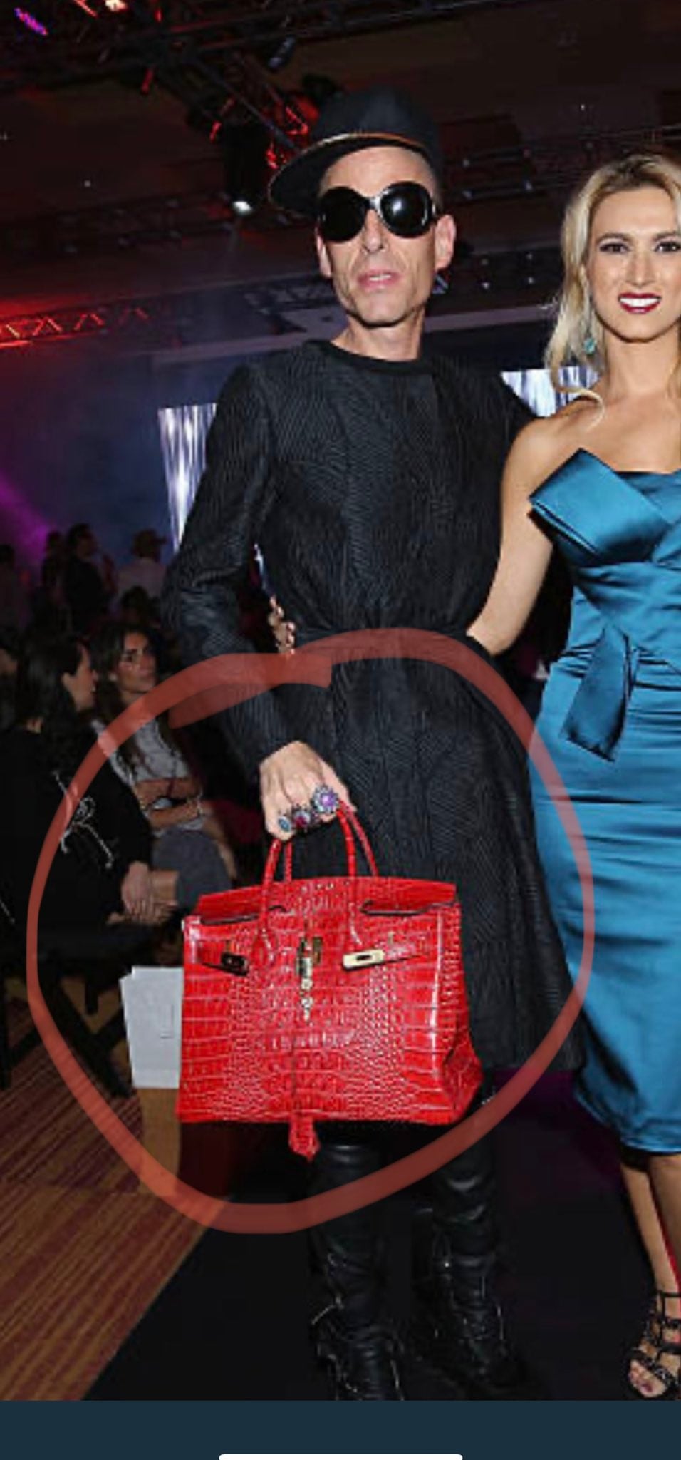 Aseguran que Edy Smol carga con bolso Hermès Birkin usado de 12 millones de pesos