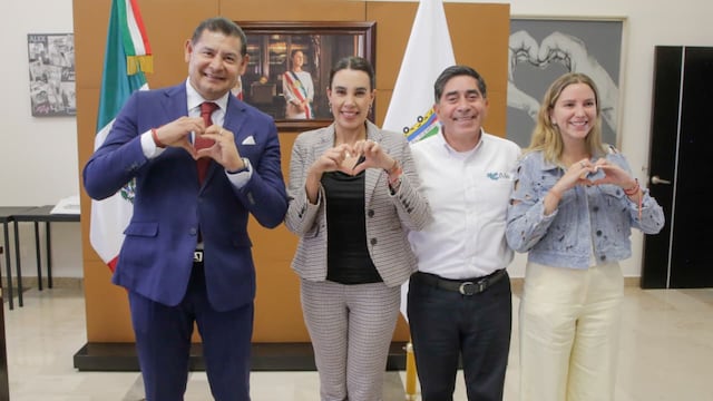 Alejandro Armenta y SECTUR coordinan estrategia de modernización del Aeropuerto de Puebla.