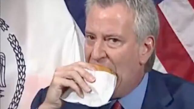 Bill de Blassio, alcalde de Nueva York