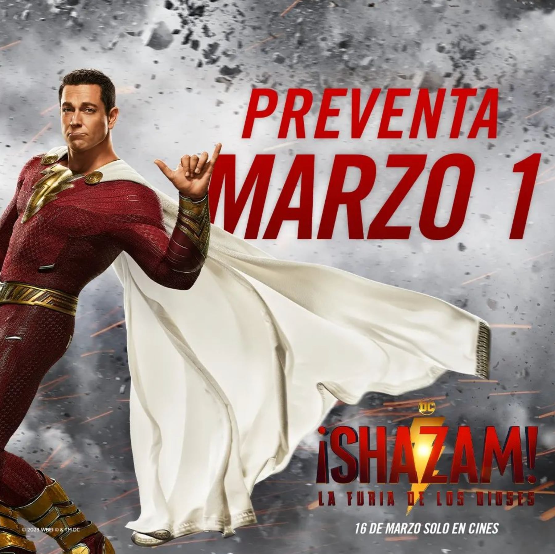 Preventa ¡Shazam! La Furia de los Dioses