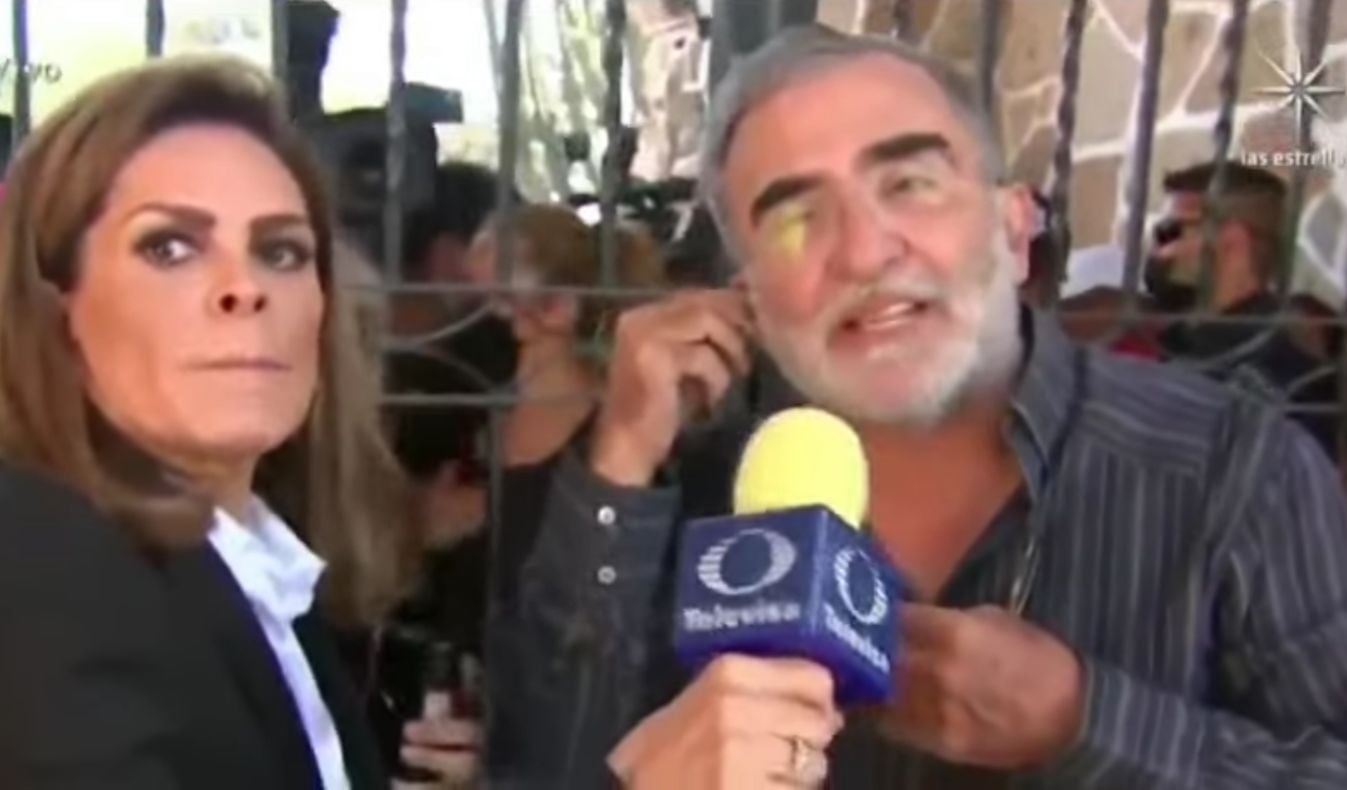 Mara Patricia Castañeda y Vicente Fernández Jr