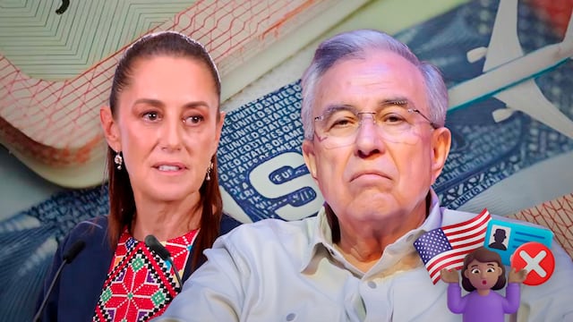 Sheinbaum dice no tener información sobre cancelación de visa de Rubén Rocha Moya