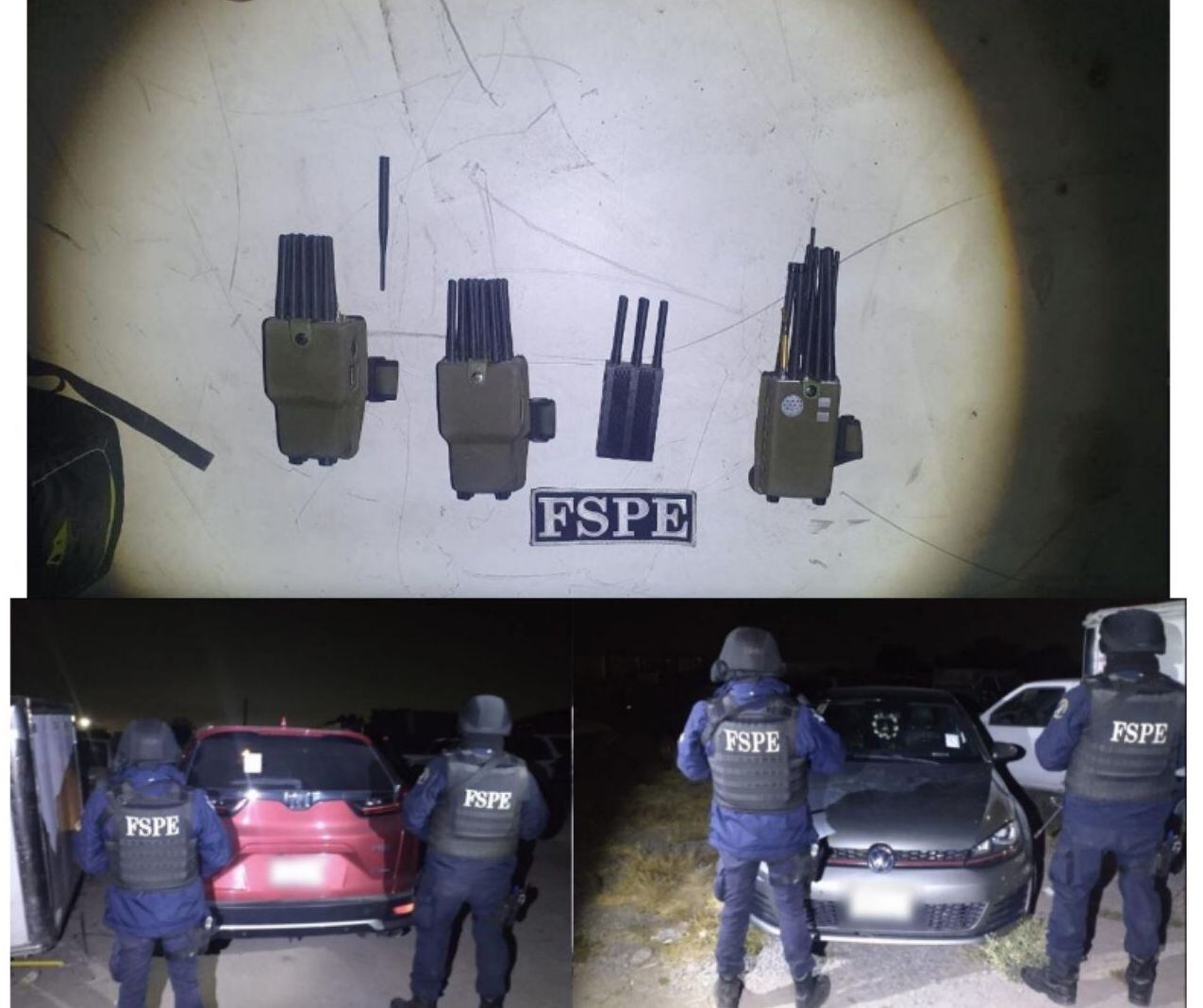 Objetos asegurados por autoridades de Guanajuato