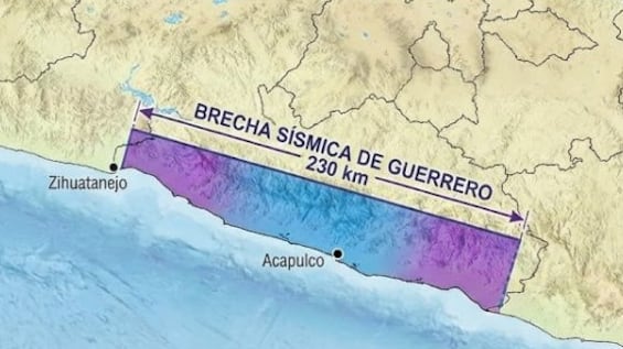 Qué es la Brecha de Guerrero y por qué preocupa tras sismo de 6.5