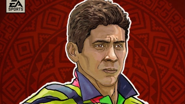 Jorge Campos protagoniza portada en FIFA 22