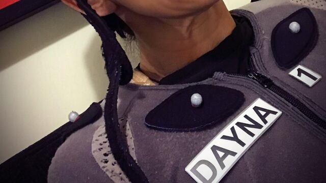 Dayna Grant, doble de 'El Señor de los Anillos'