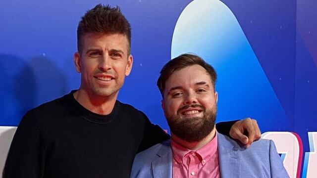 Ibai Llanos y Gerard Piqué