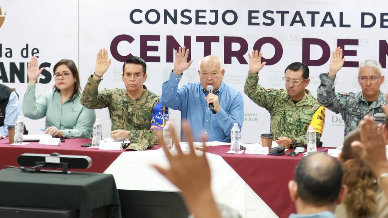 Baja California Sur suspende clases por el paso del Huracán Polo