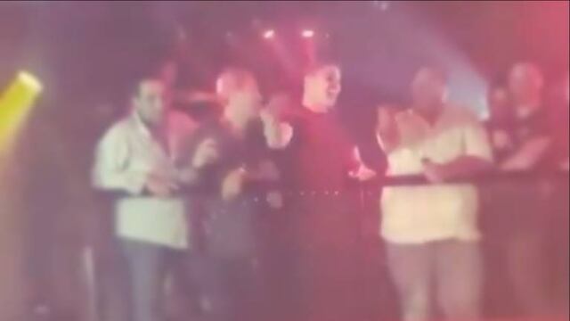 Luis Miguel de fiesta