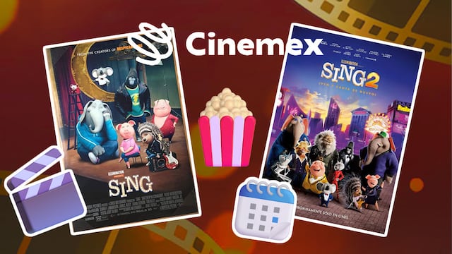 Sing y Sing 2 en Cinemex