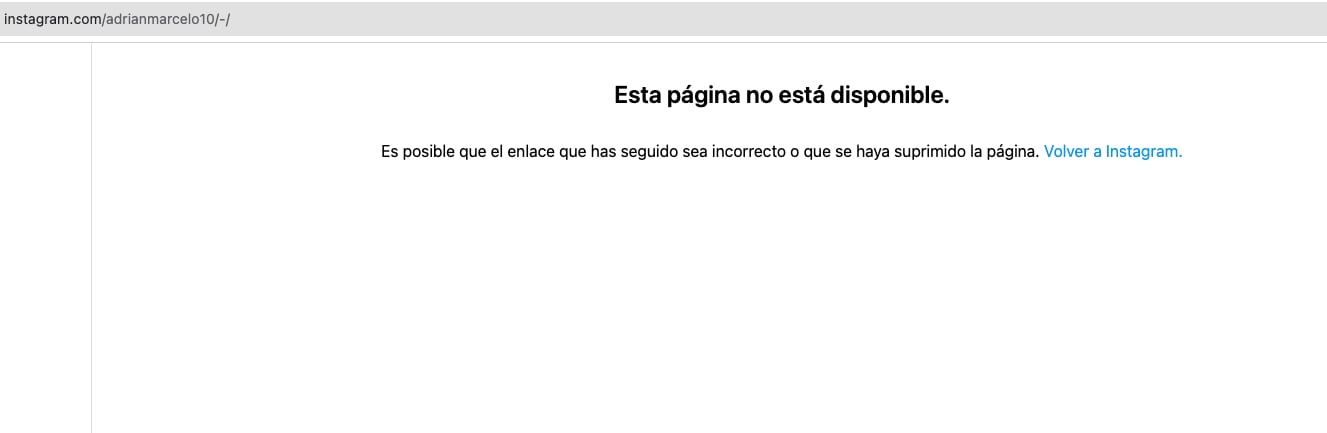 Adrián Marcelo se queda sin cuenta de Instagram