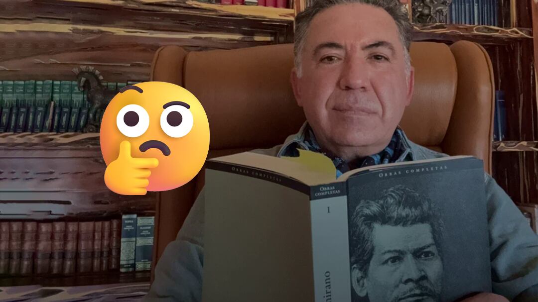 Enrique Inzunza reaparece con reflexión de Ignacio Manuel Altamirano