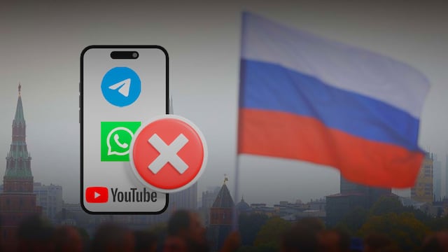 Golpe digital: Rusia bloquea Telegram, WhatsApp y YouTube