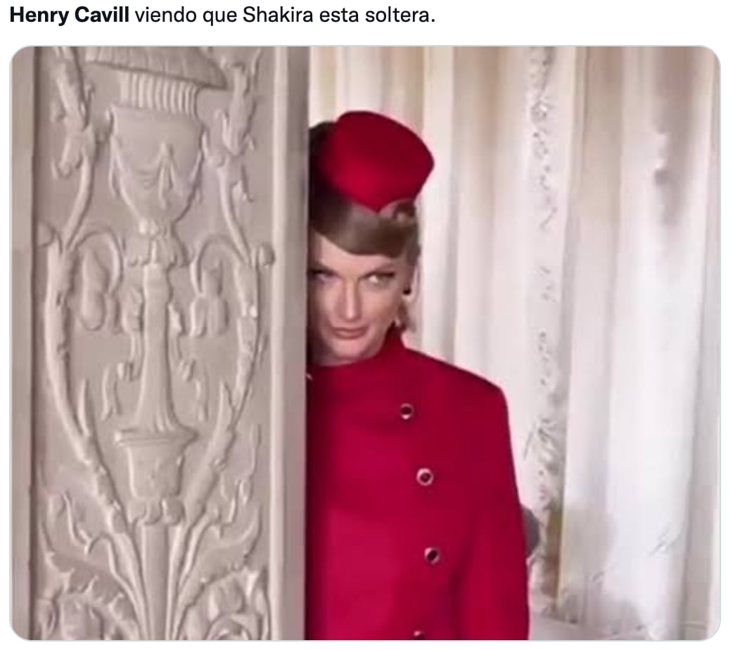 Memes de Shakira y Henry Cavill tras supuesta separación con Piqué