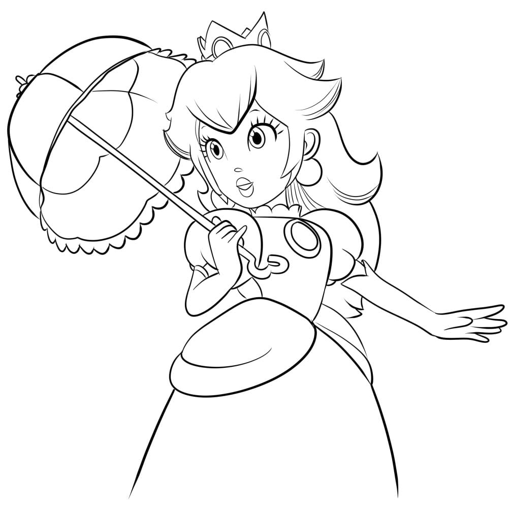 10 dibujos de Mario Bros para colorear mientras esperas el lanzamiento de Super Mario Bros. Wonder