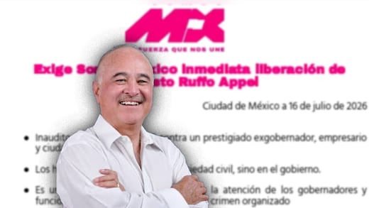 Somos México exige liberación inmediata de Ernesto Ruffo
