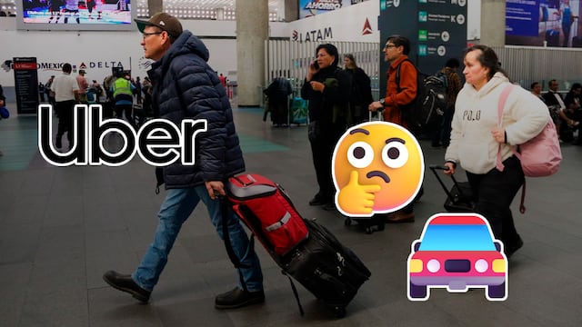 Uber sí viaja a AICM, terminal 1 y terminal 2