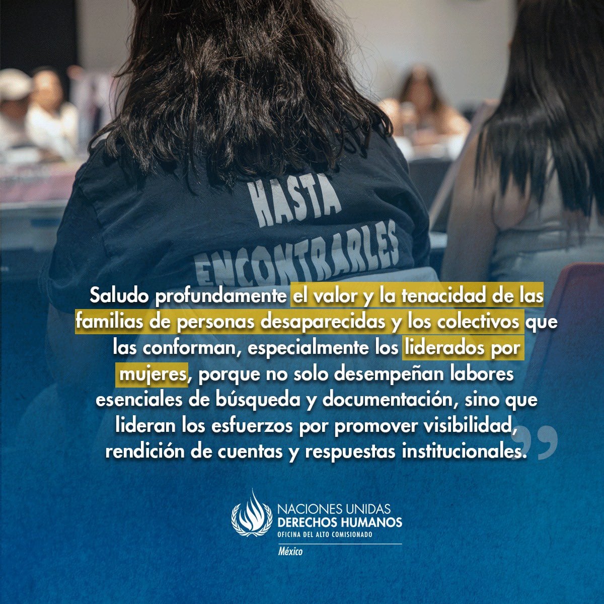 ONU-DH México da un mensaje por el Día de las madres