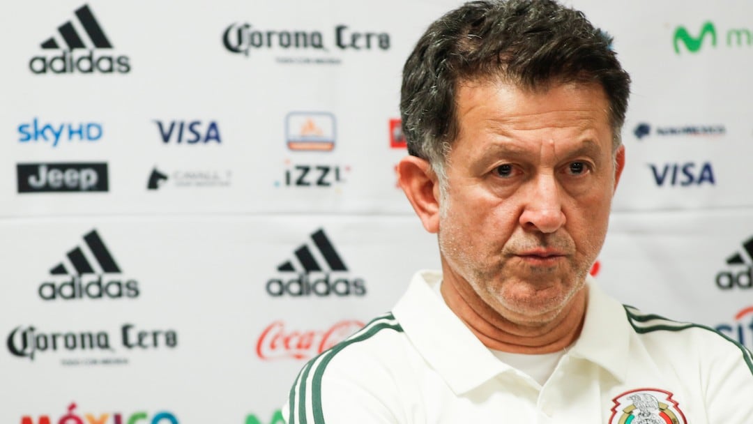Juan Carlos Osorio en conferencia de prensa