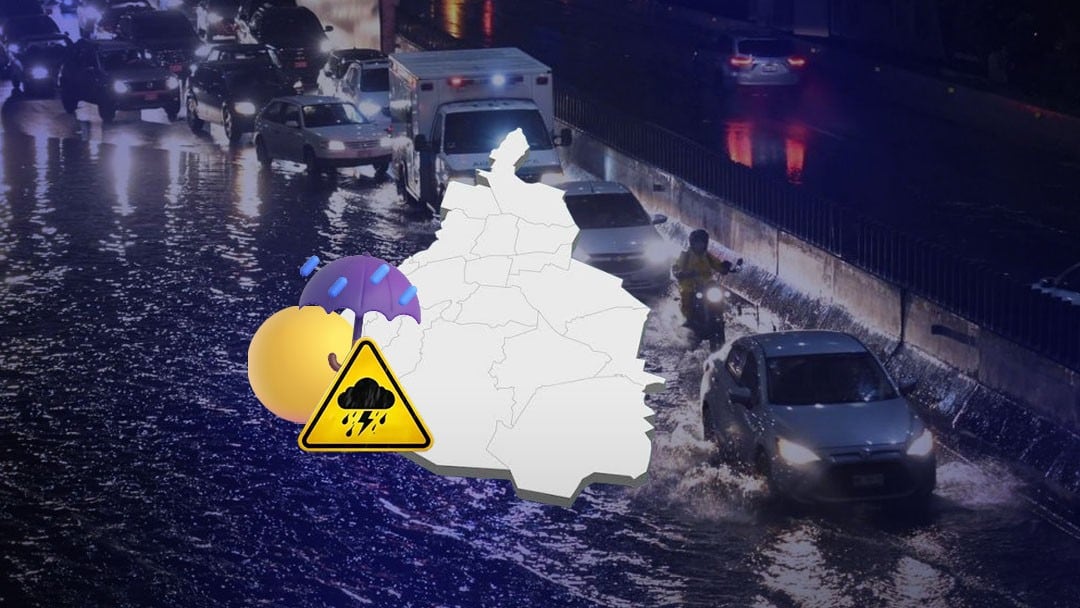 Alerta amarilla por lluvias en estas alcaldías de CDMX