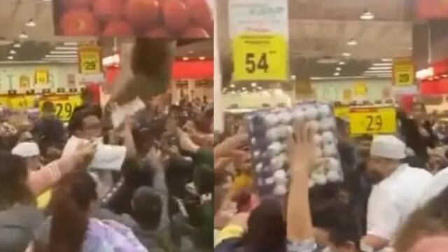 Pelean por el huevo en Torreón