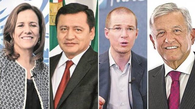 Aspirantes a la presidencia en 2018