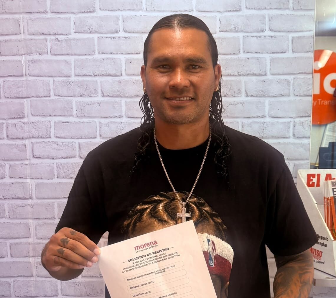 Carlos “Gullit” Peña buscará la alcaldía de León, Guanajuato, con Morena