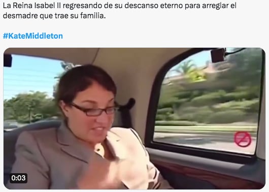 Memes sobre salud de Kate Middleton