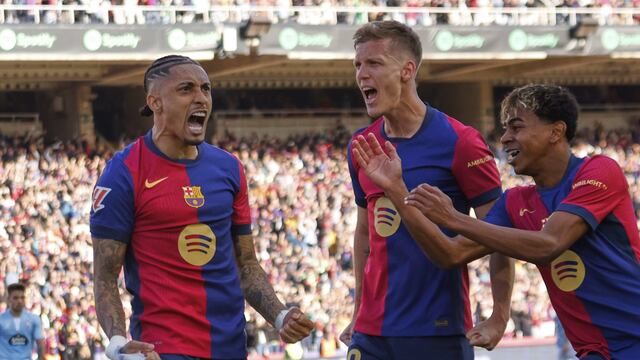 FC Barcelona firma remontada épica frente a Celta de Vigo en LaLiga