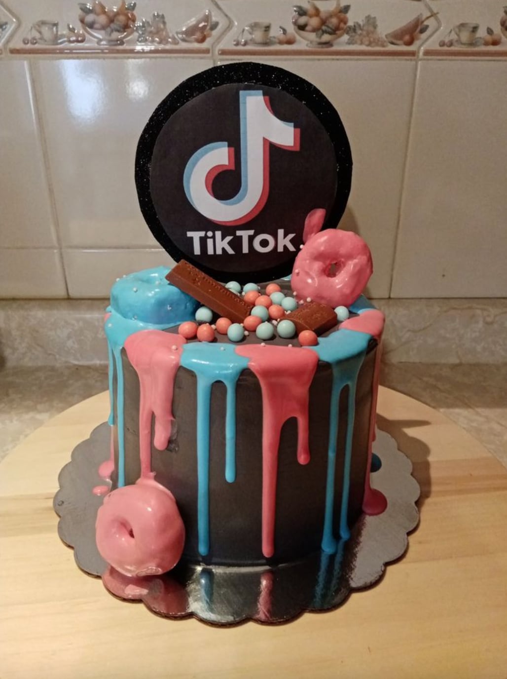 Pastel de TikTok